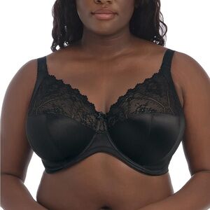 Goddess Women's Plus Size Cassie Underwire Banded Bra, Black, 36K